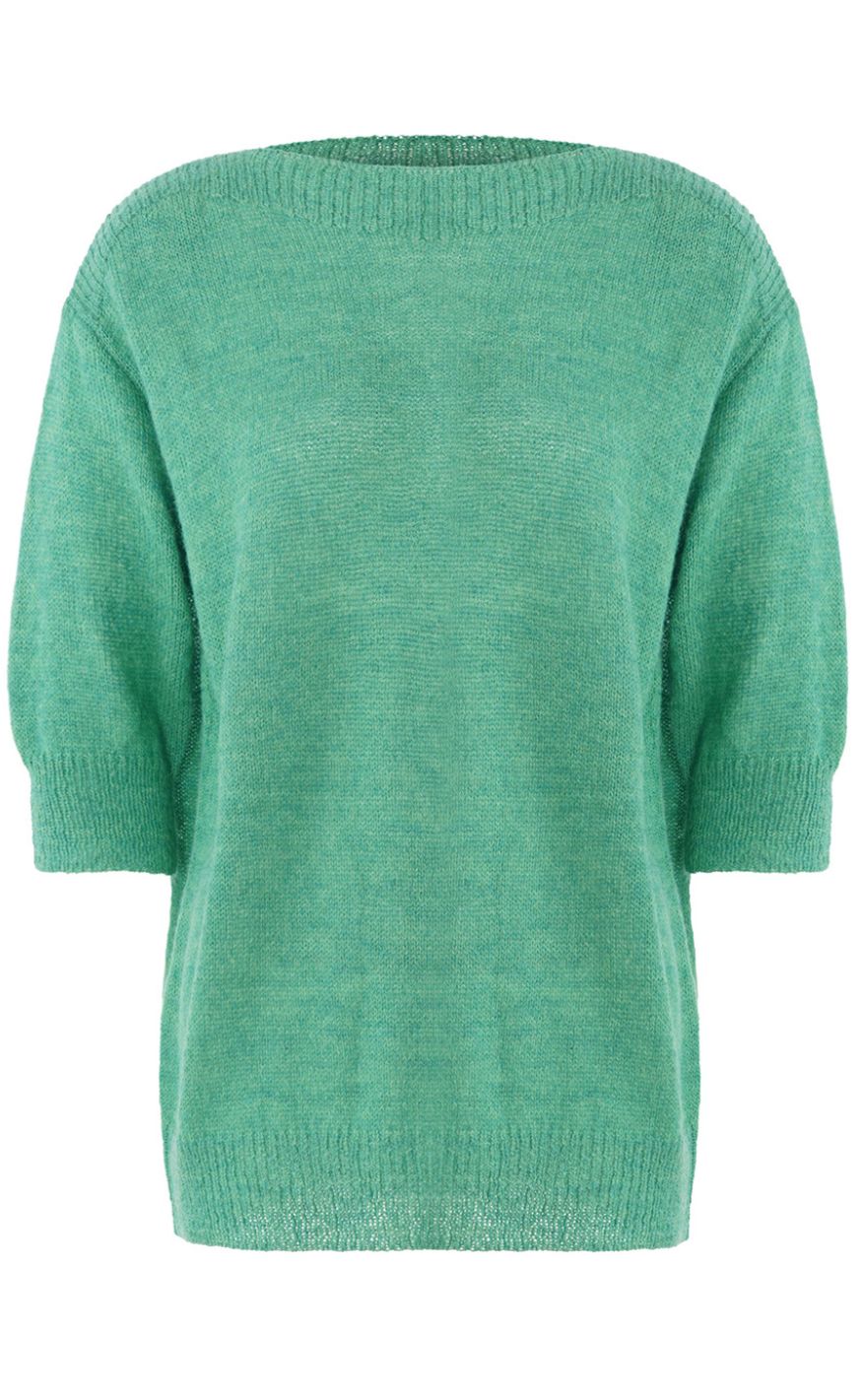 Luxzuz Genser - Barbro Knit - 609 Ming Green