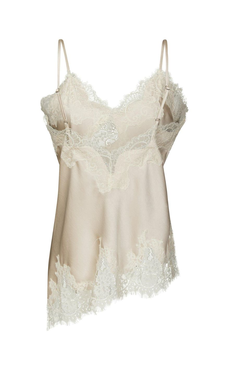 Neo Noir Topp - Viole Lace - Champagne