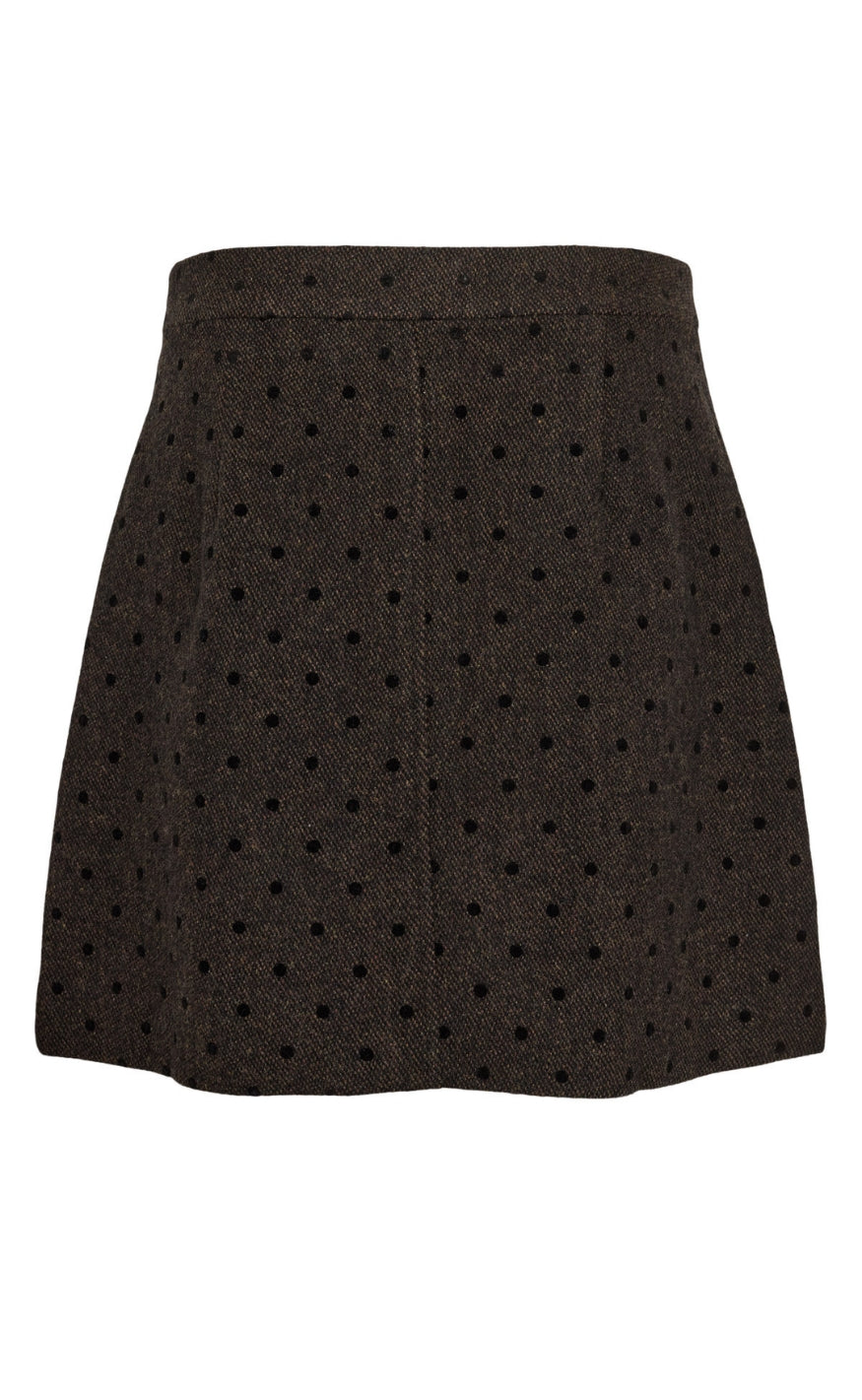 Nümph Skjørt - Amia - Black Coffee
