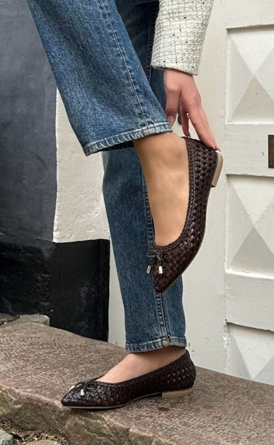 Copenhagen Shoes Ballerina - On My Love - Dark Brown