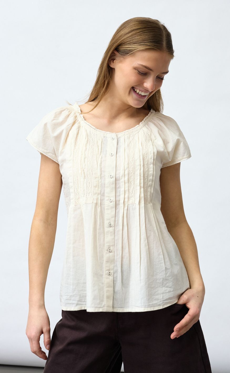Sisters Point Topp - ISABA-SL - Cream