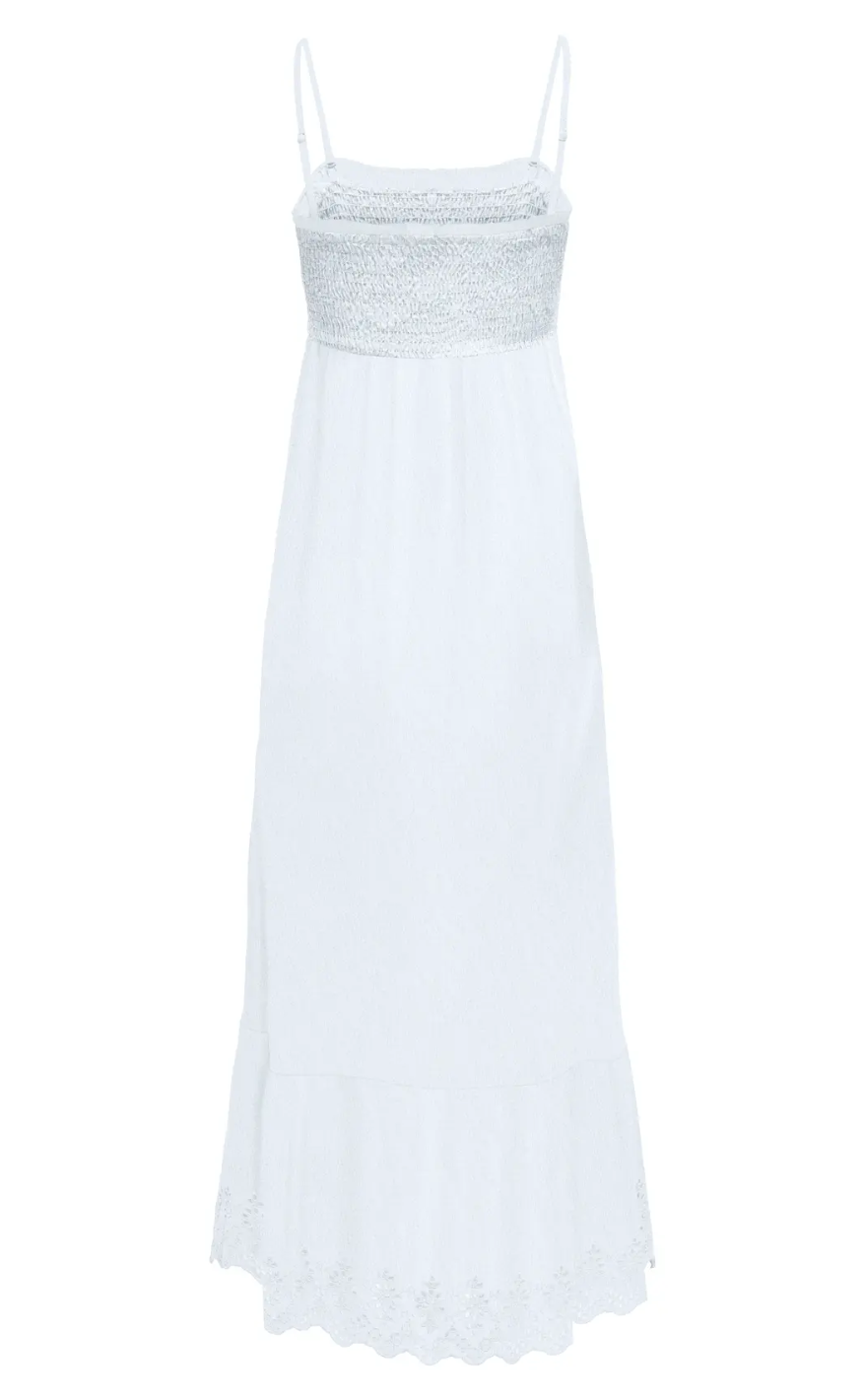 ONLY Kjole - Lou Smock - Bright White