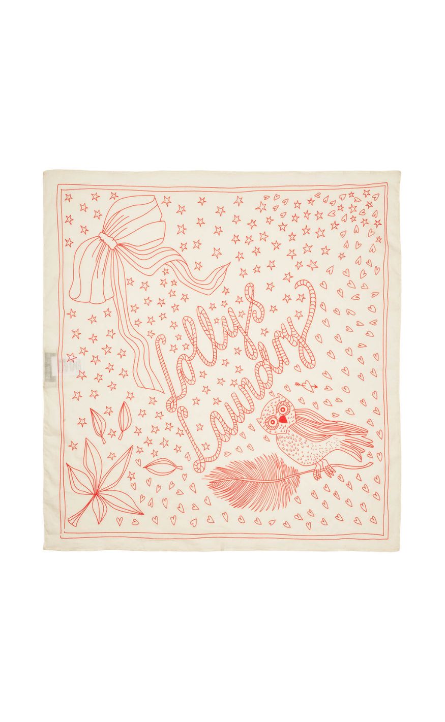 Lollys Laundry Skjerf - Fairytale - Red
