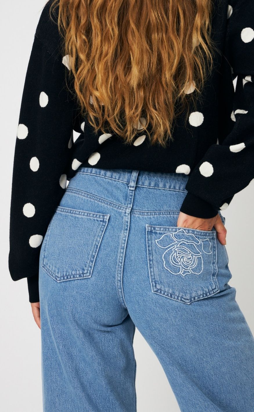 Cras Pullover - Love - Black White Dot