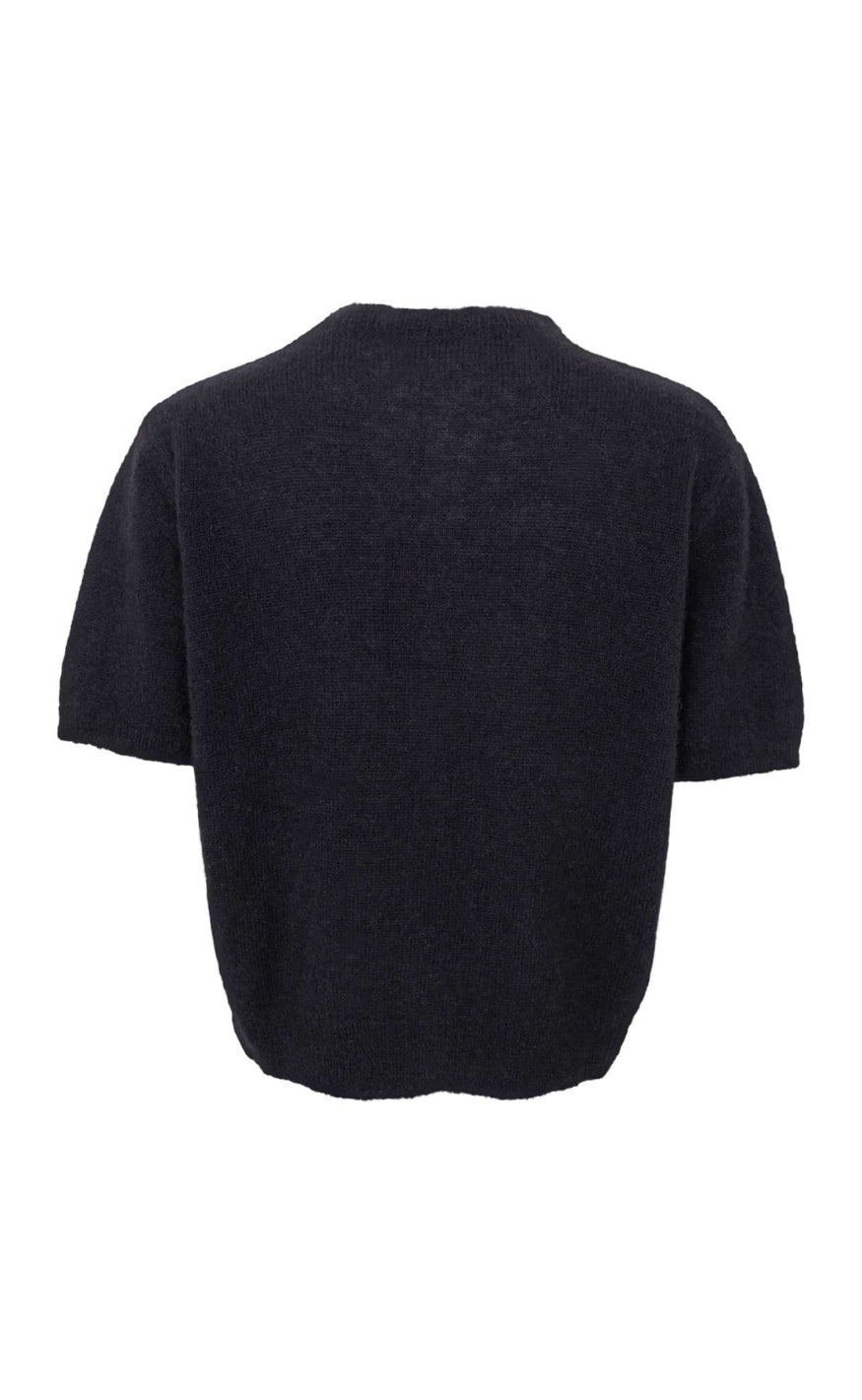 Black Colour Cardigan - Dell SS - Black