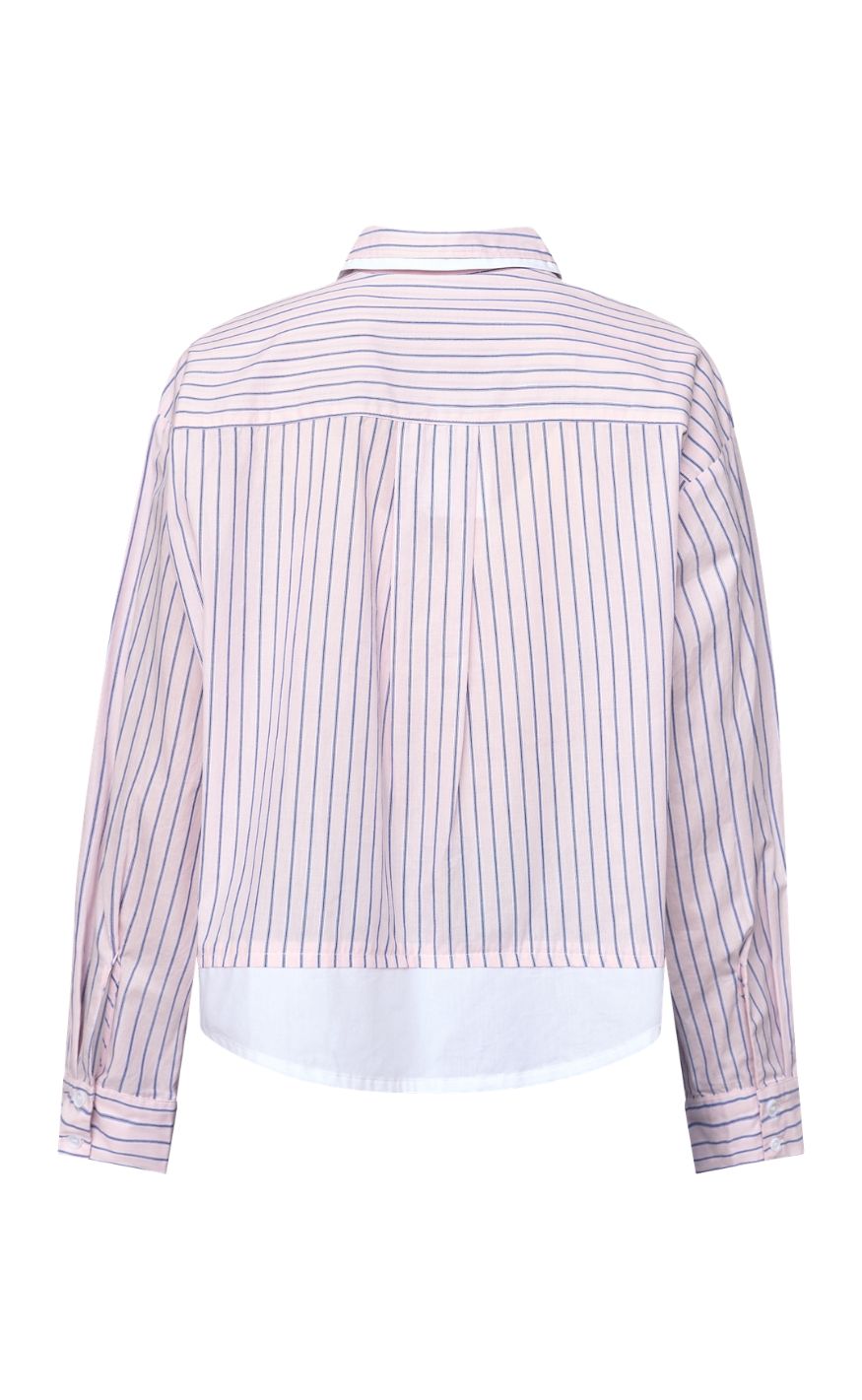 Sisters Point Skjorte - EDNA-SH - Rose/Navy Stripes