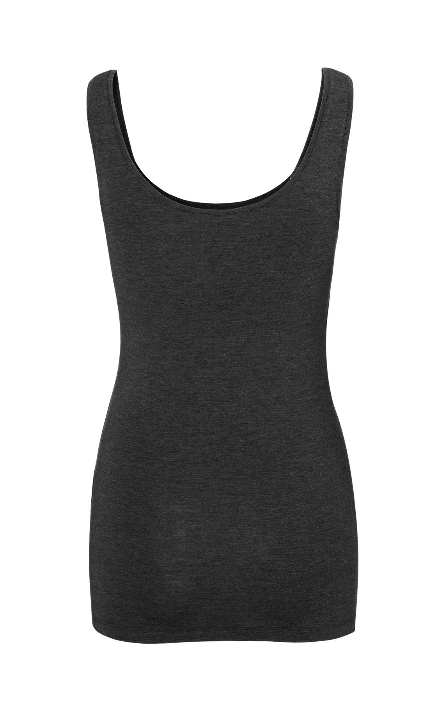 MbyM Topp - Sina - Dark grey melange