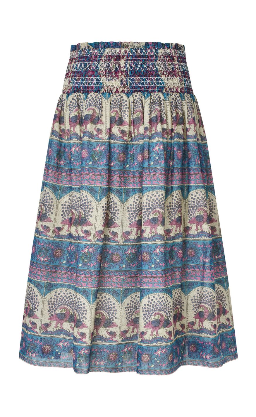 Lollys Laundry Skjørt - Myra Short - Blue