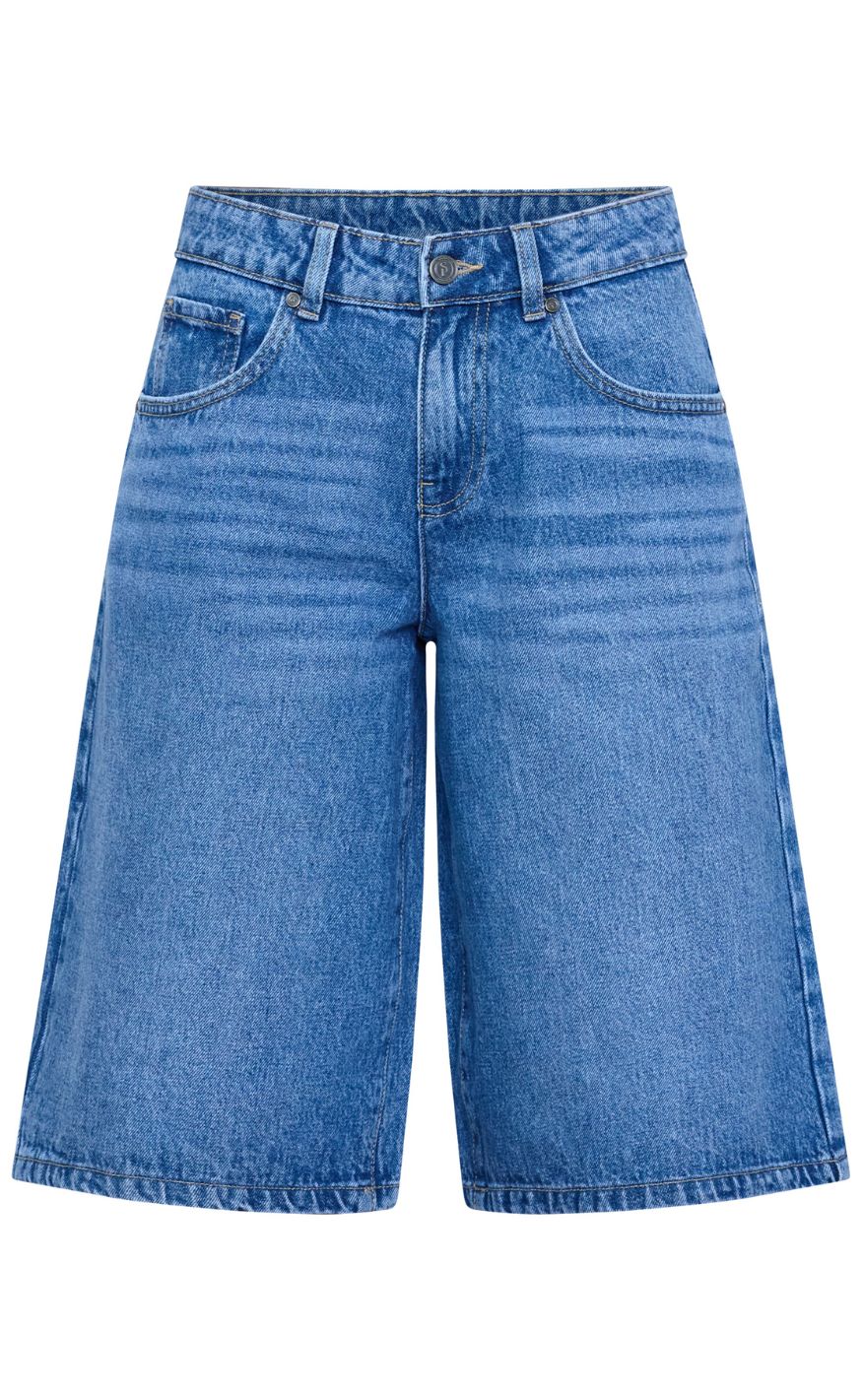 Sisters Point Shorts - OFIRA-SHO - Mid Blue Denim