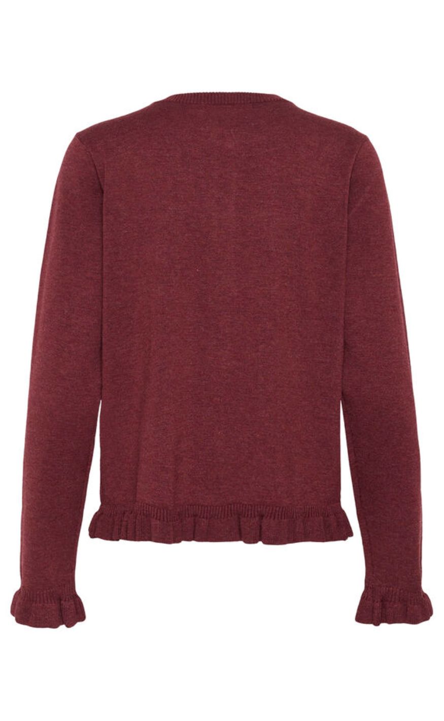 Culture Cardigan - Clare Annemarie - Chocolate Truffle Melange