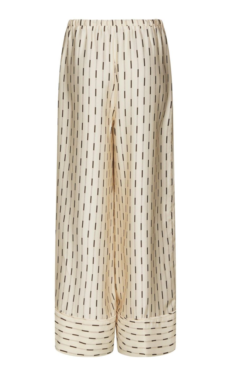 Neo Noir Bukser - Sora Print - Creme