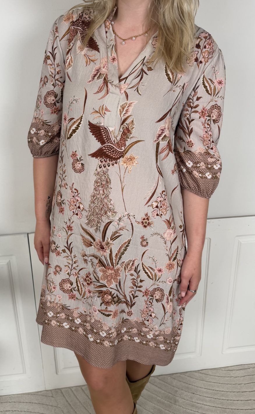 Marta Du Chateau Kjole - Goldie - Grey3142tpg