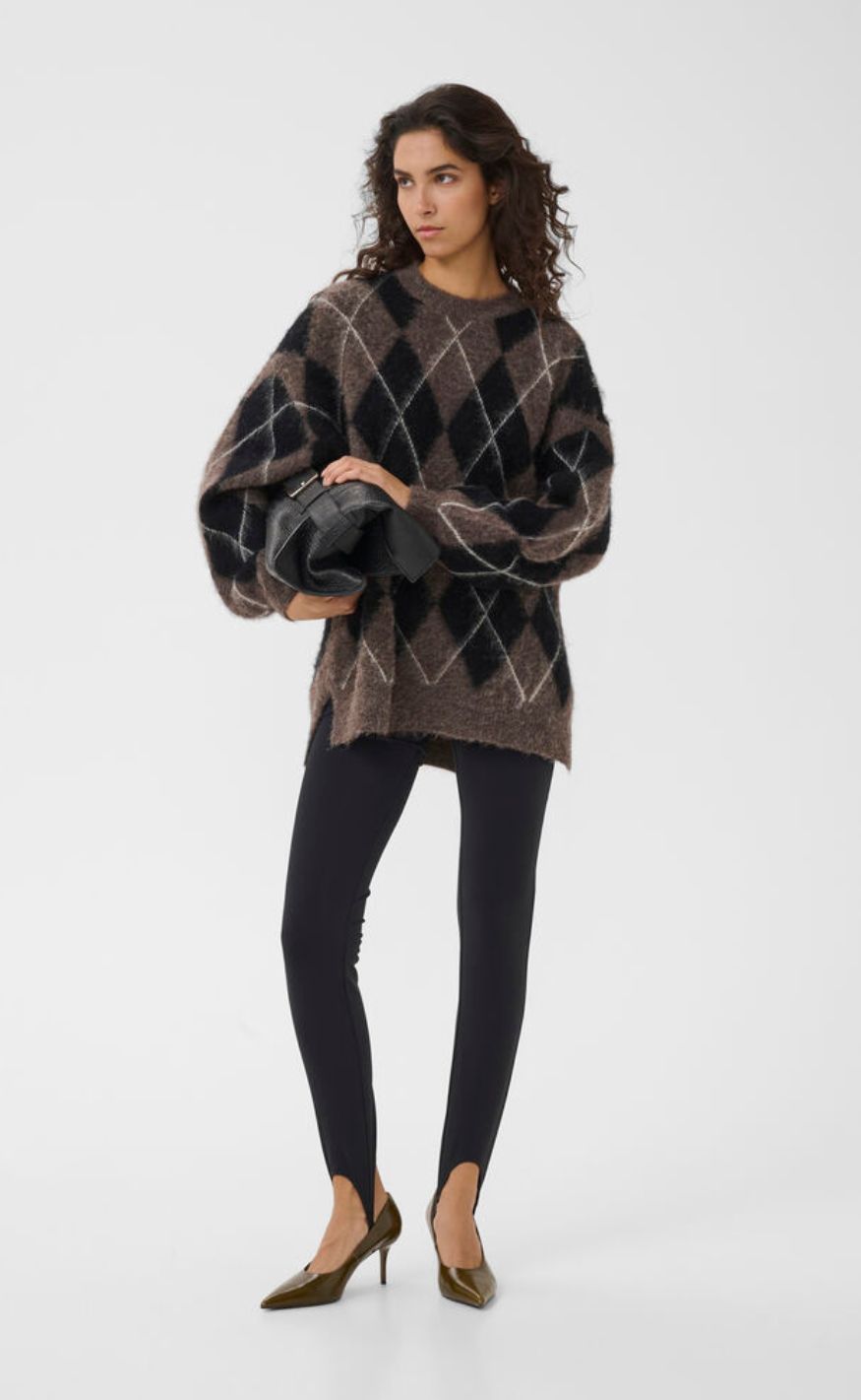 Gestuz Leggings - Lyrose - Black