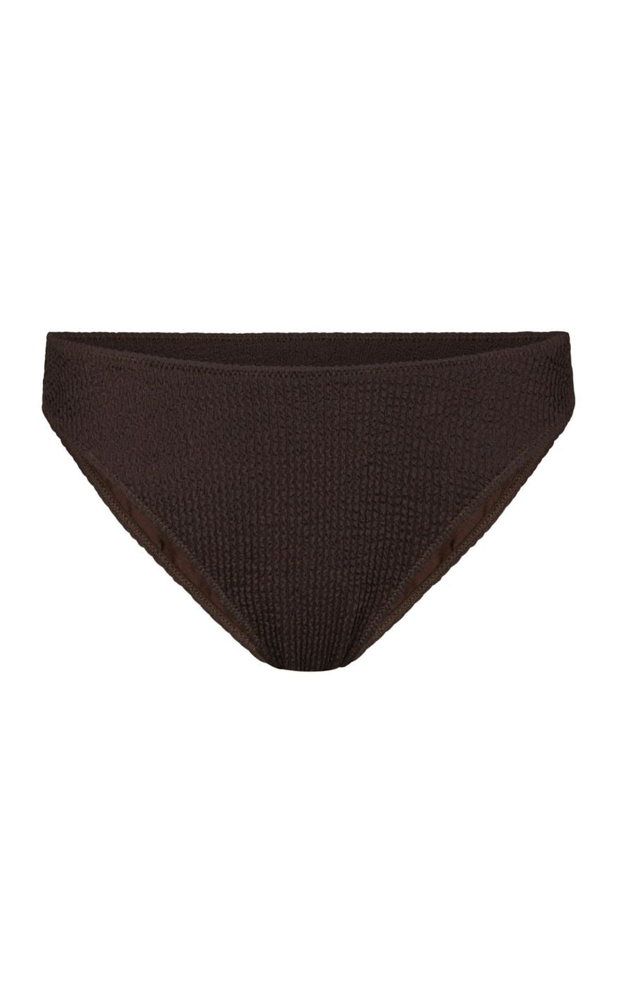 Neo Noir Bikinitruse - Skin Sand Crepe - Dark Brown