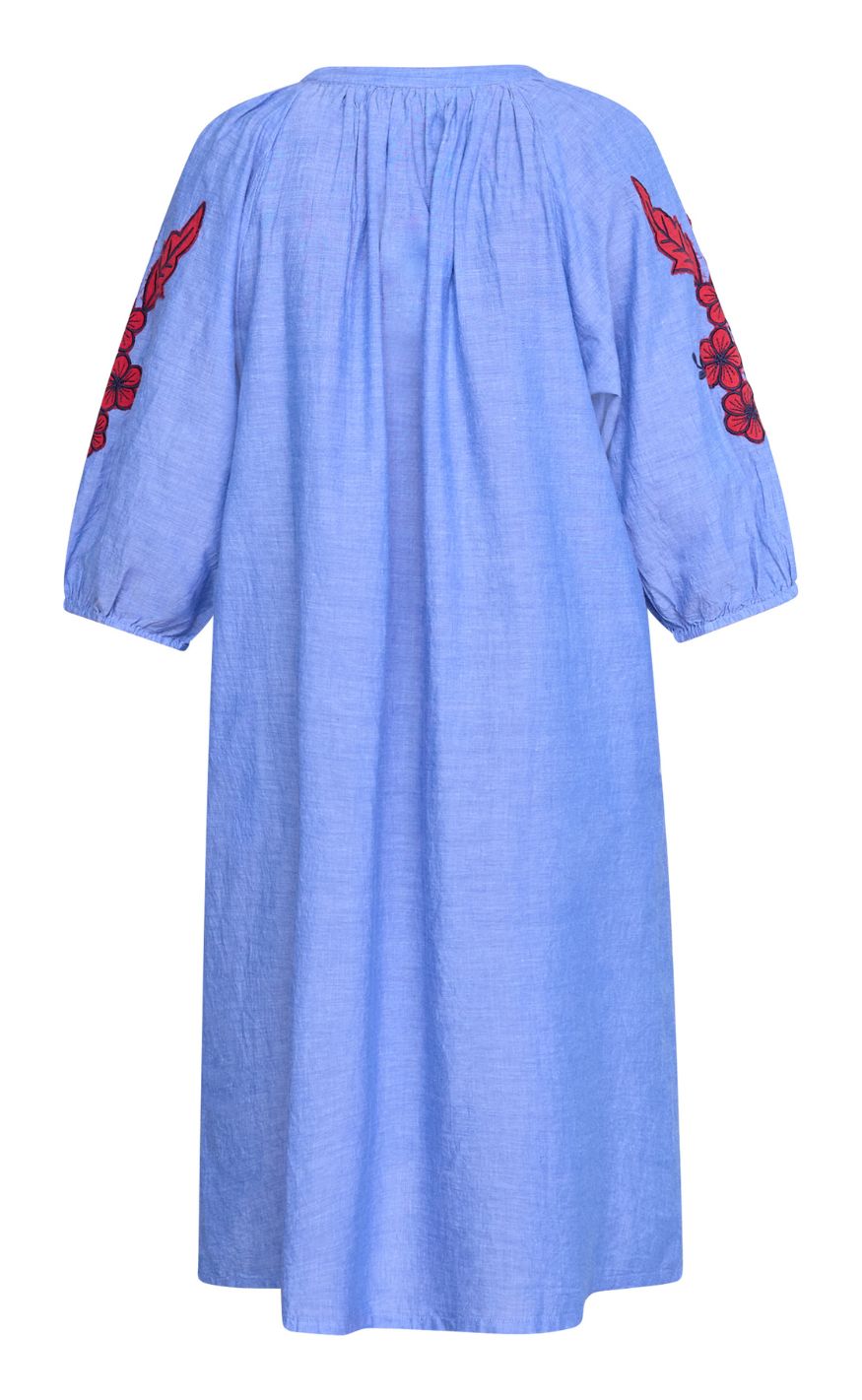 Love & Divine Kjole - Love1576 - Blue Dream/Red