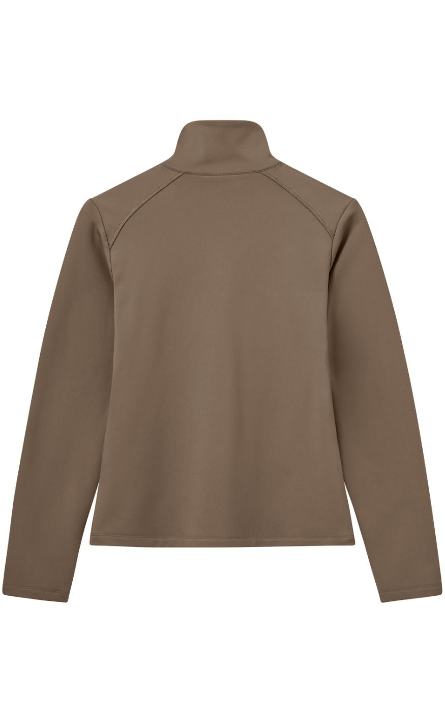 H2O Jakke - Birkholm Essential Midlayer Full Zip - Dusty Oak