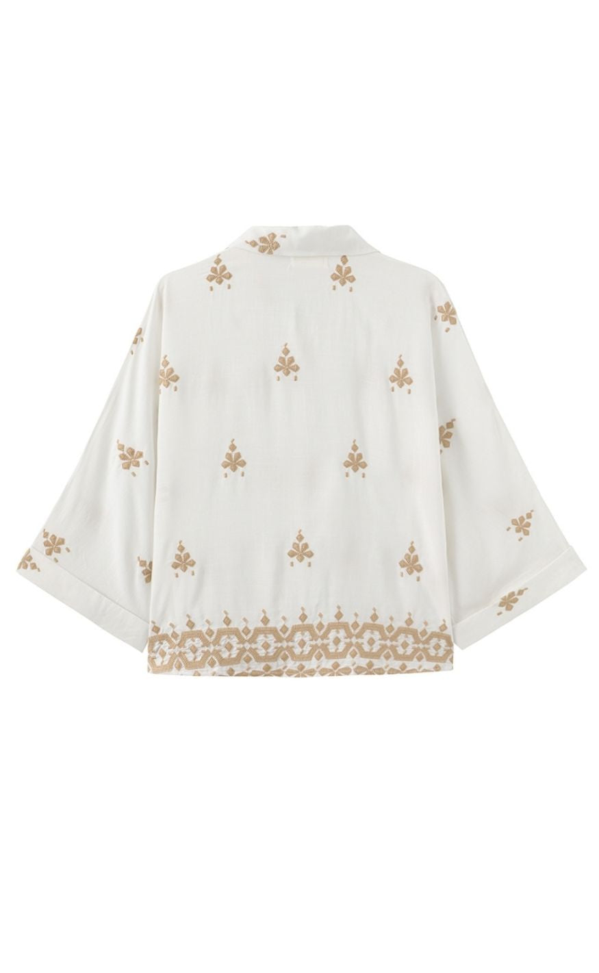 Luxzuz Skjorte - Alexandrina - Cream