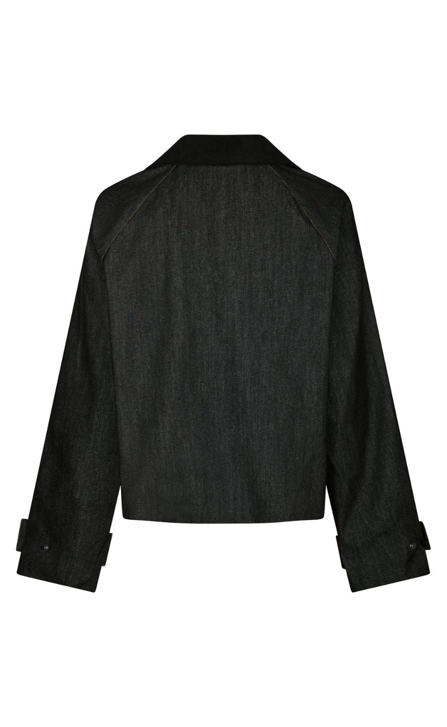 Neo Noir Jakke - Vista Denim Cord - Dark Blue