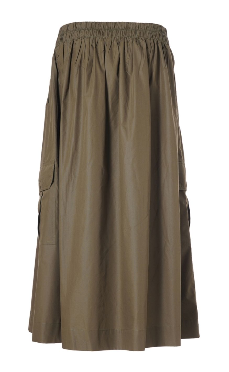 Luxzuz Skjørt - Malle - Dusty Olive