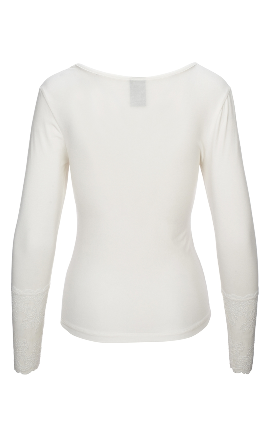 Luxzuz Bluse - Gitte Bamboo - Cream