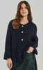 Freequent Cardigan - Grslulu - Nightshade Melange