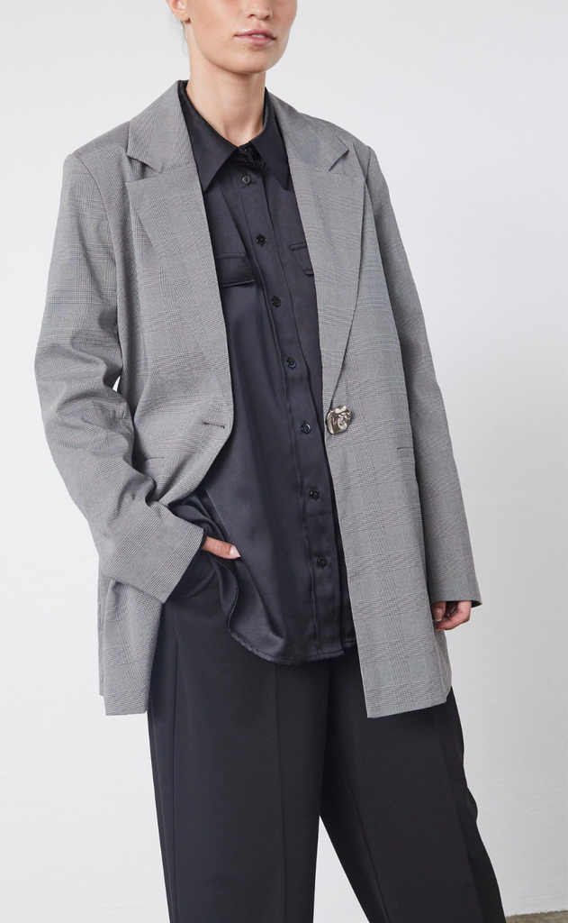 Love & Divine Blazer - Love1021-5 - Check