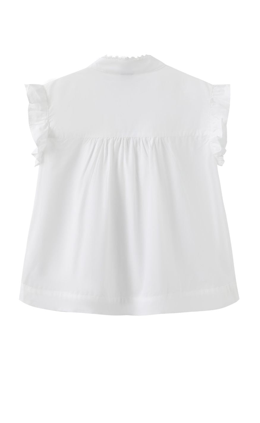 Luxzuz Topp - Roxanne - 901 White