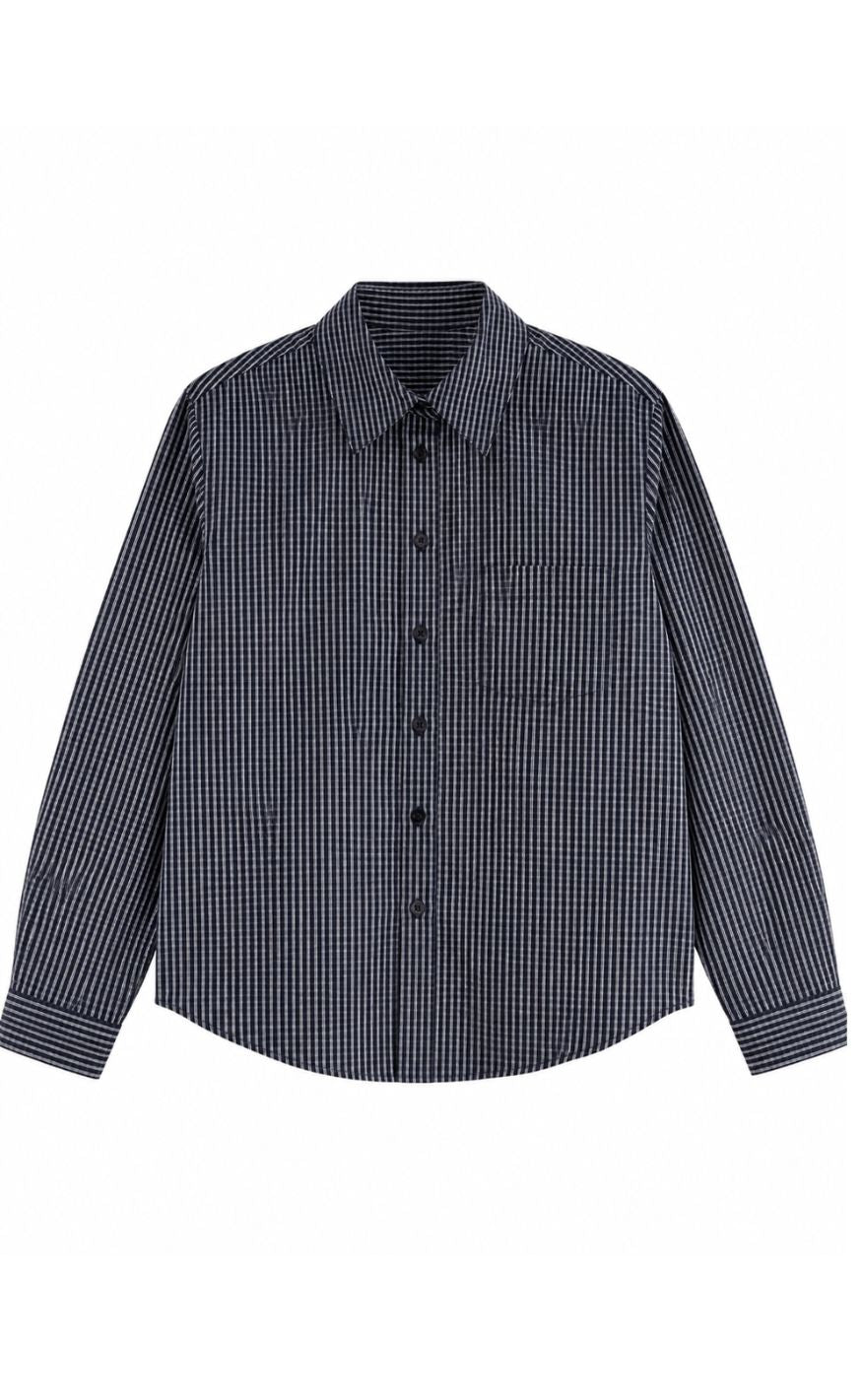 Noella Skjorte - N-Marlon C - Davy Navy Check