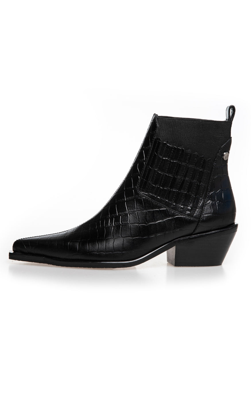Copenhagen Shoes Støvler - The Walking Boot Leather - Black