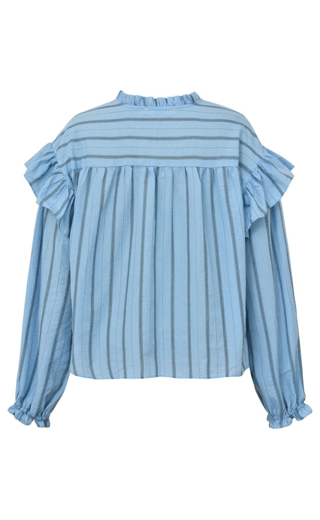 Gossia Bluse - Rami - Blue Stripes