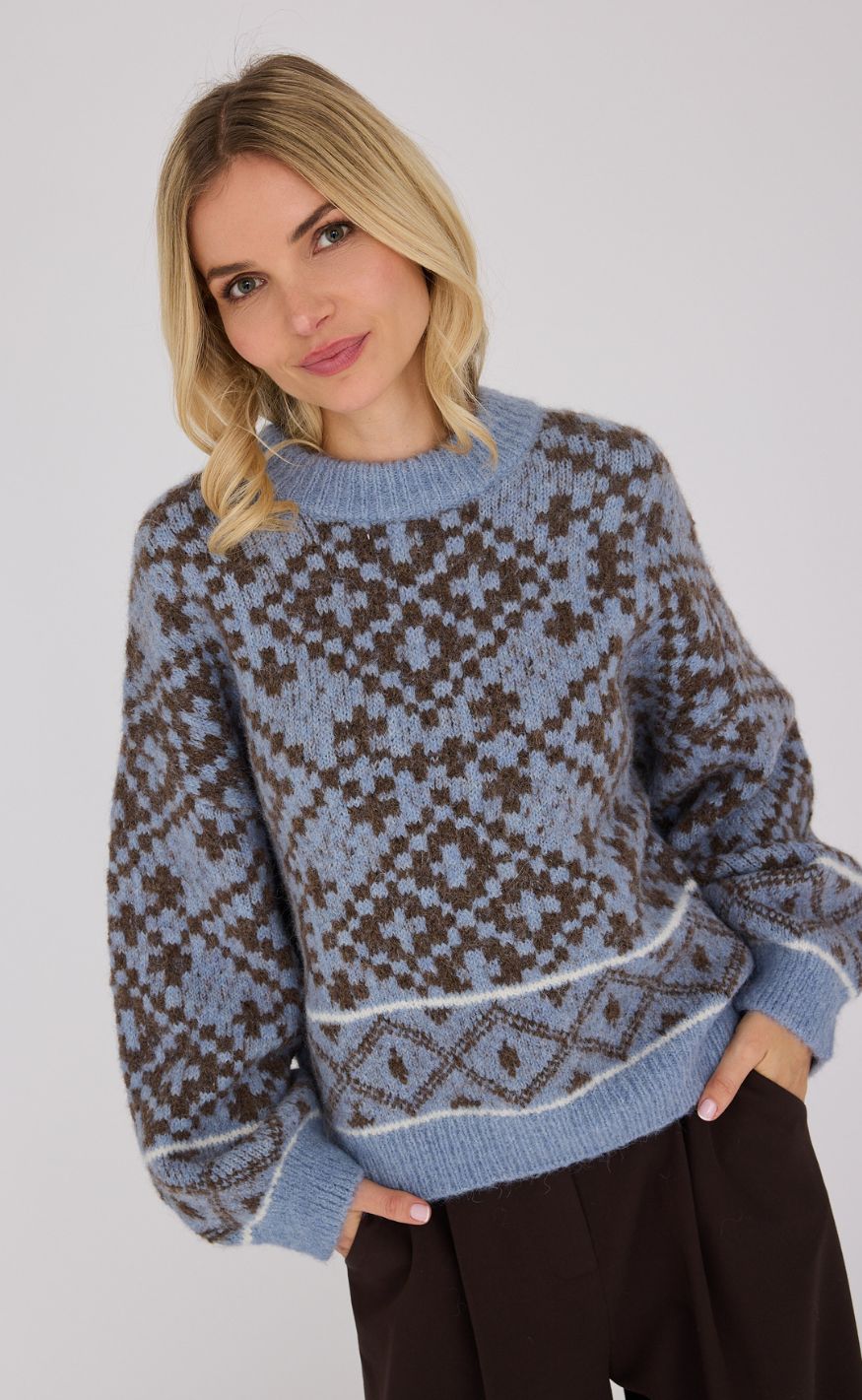 A-View Genser - Luxana - Brown/Blue