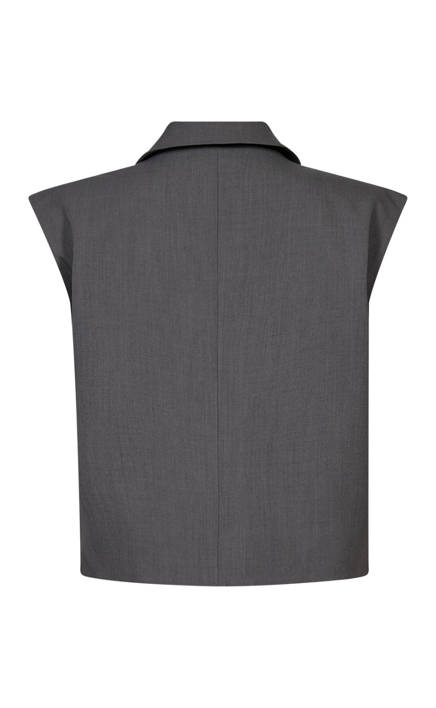 A-View Vest - Jula - Medium Grey Melange