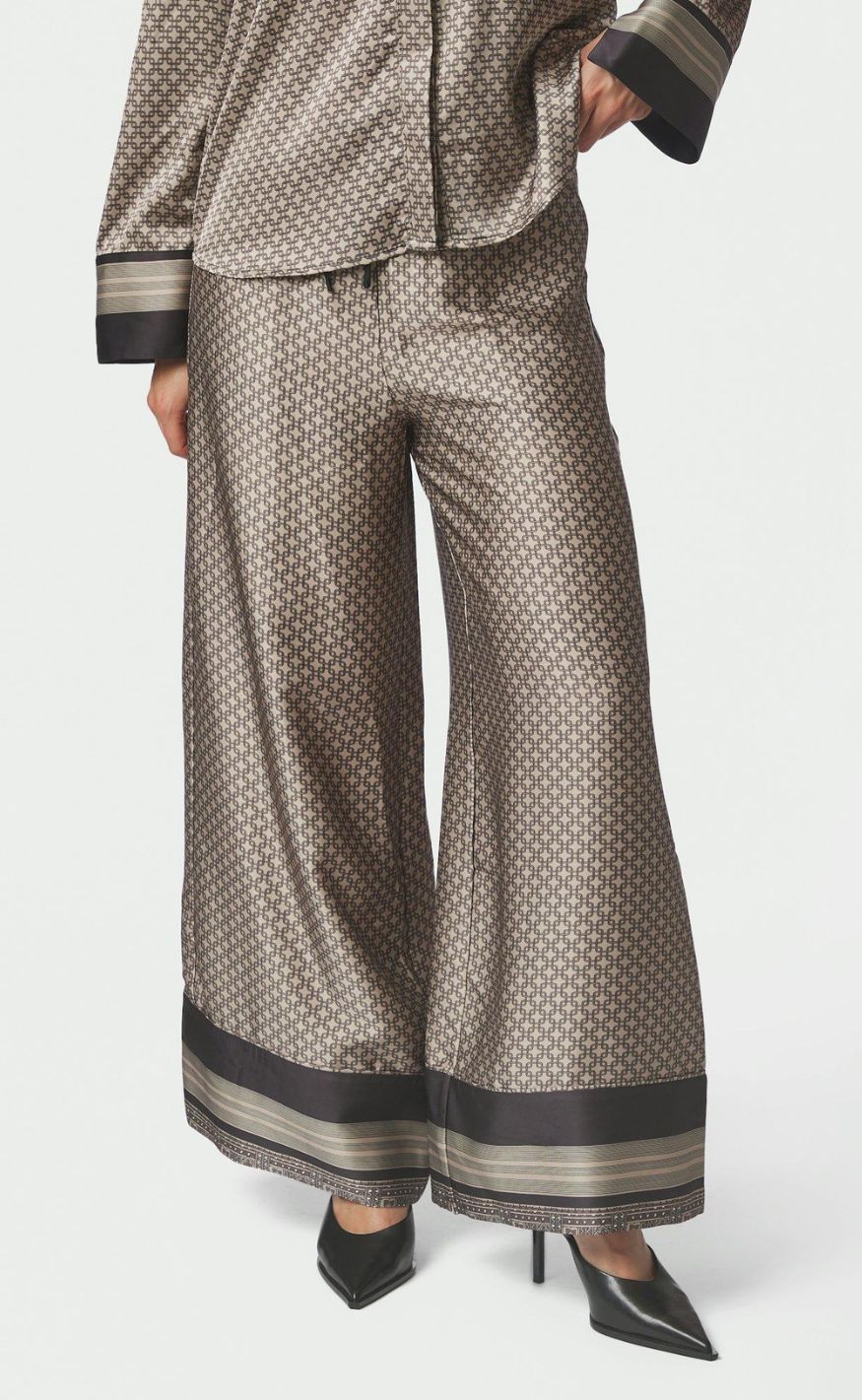 Neo Noir Bukser - Sora Pattern - Beige