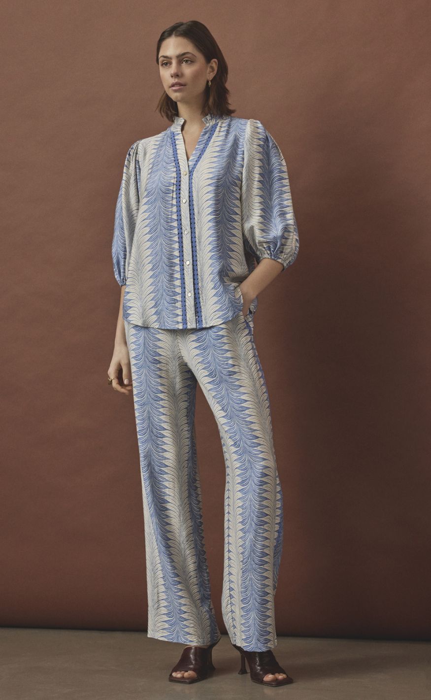 Love & Divine Bukser - Love1024-61 - Blue Dream Ethnic
