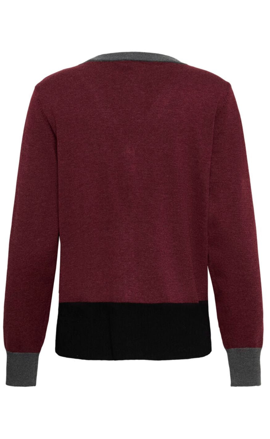 Culture Cardigan - Clare Annemarie - Chocolate Truffle Melange