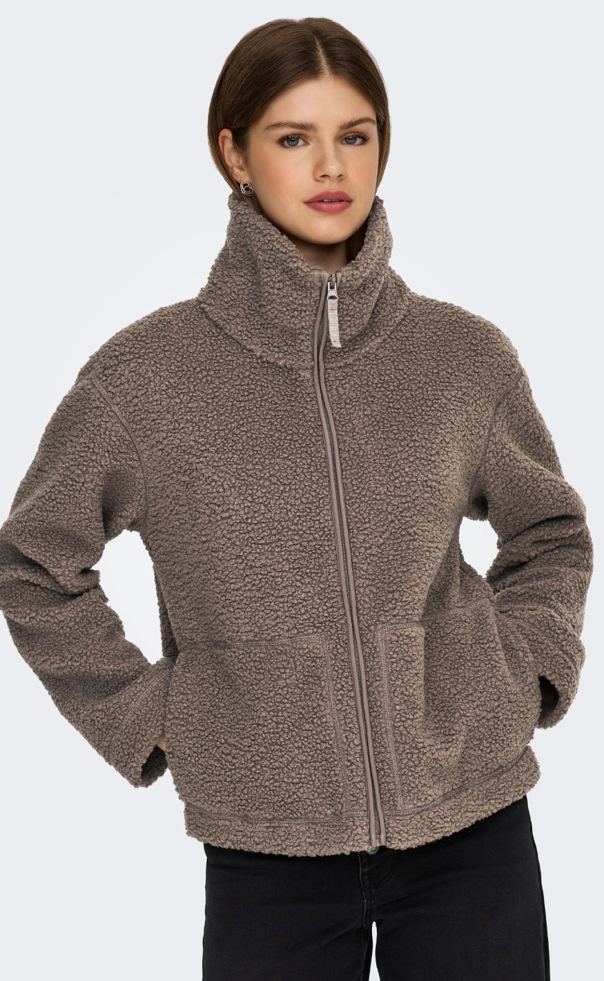 ONLY Jakke - Megan Teddy - Walnut