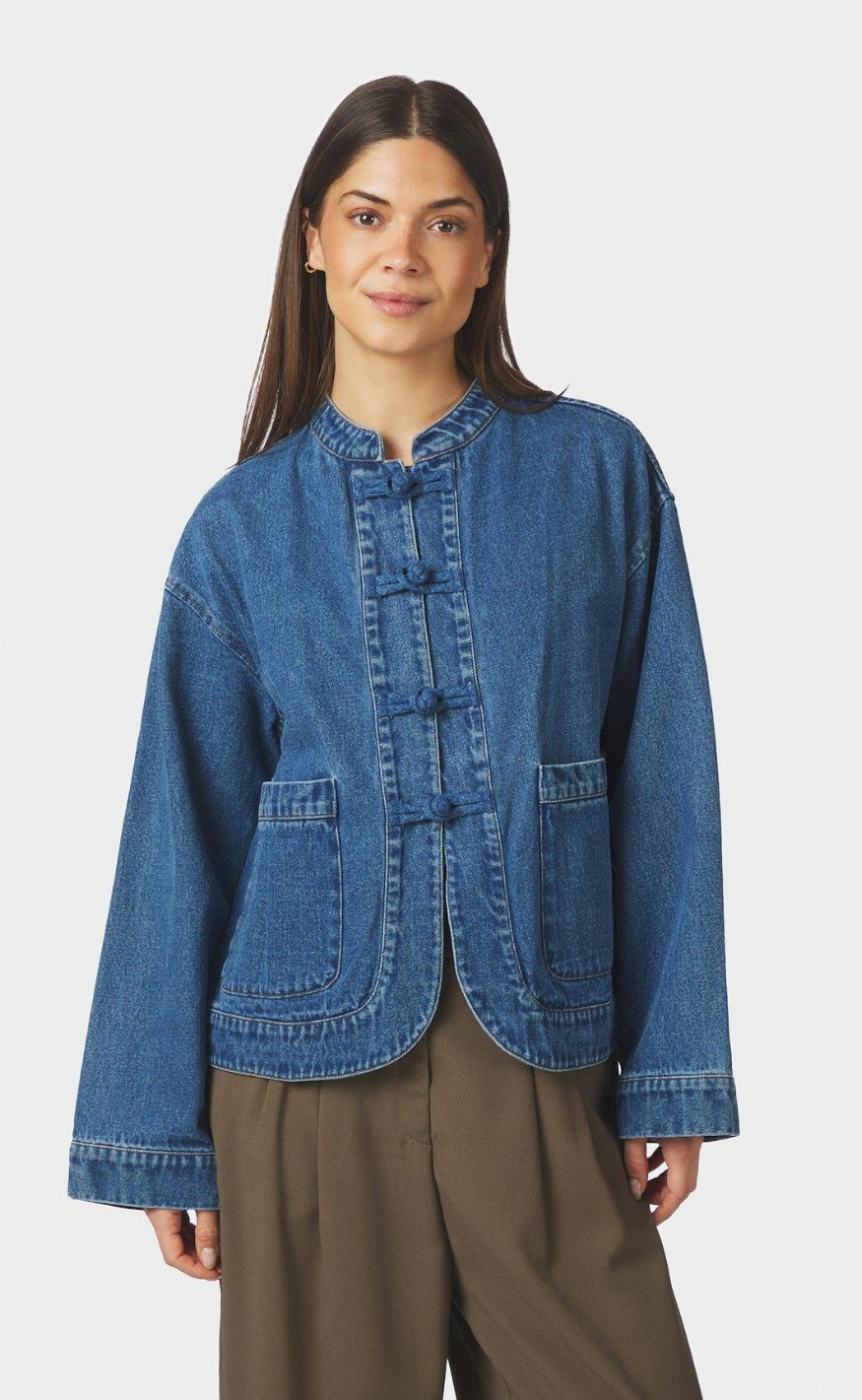 Neo Noir Jakke - Caline - Blue Denim