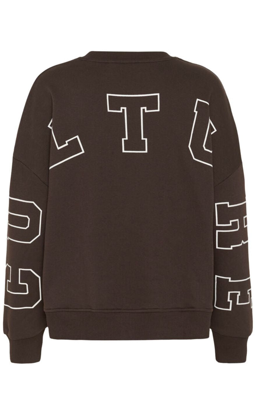 Culture Sweatshirt - Angela Charlie - Coffee Bean