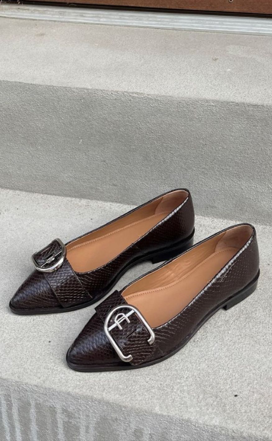Copenhagen Shoes Ballerinaer - My Succes - Dark Brown