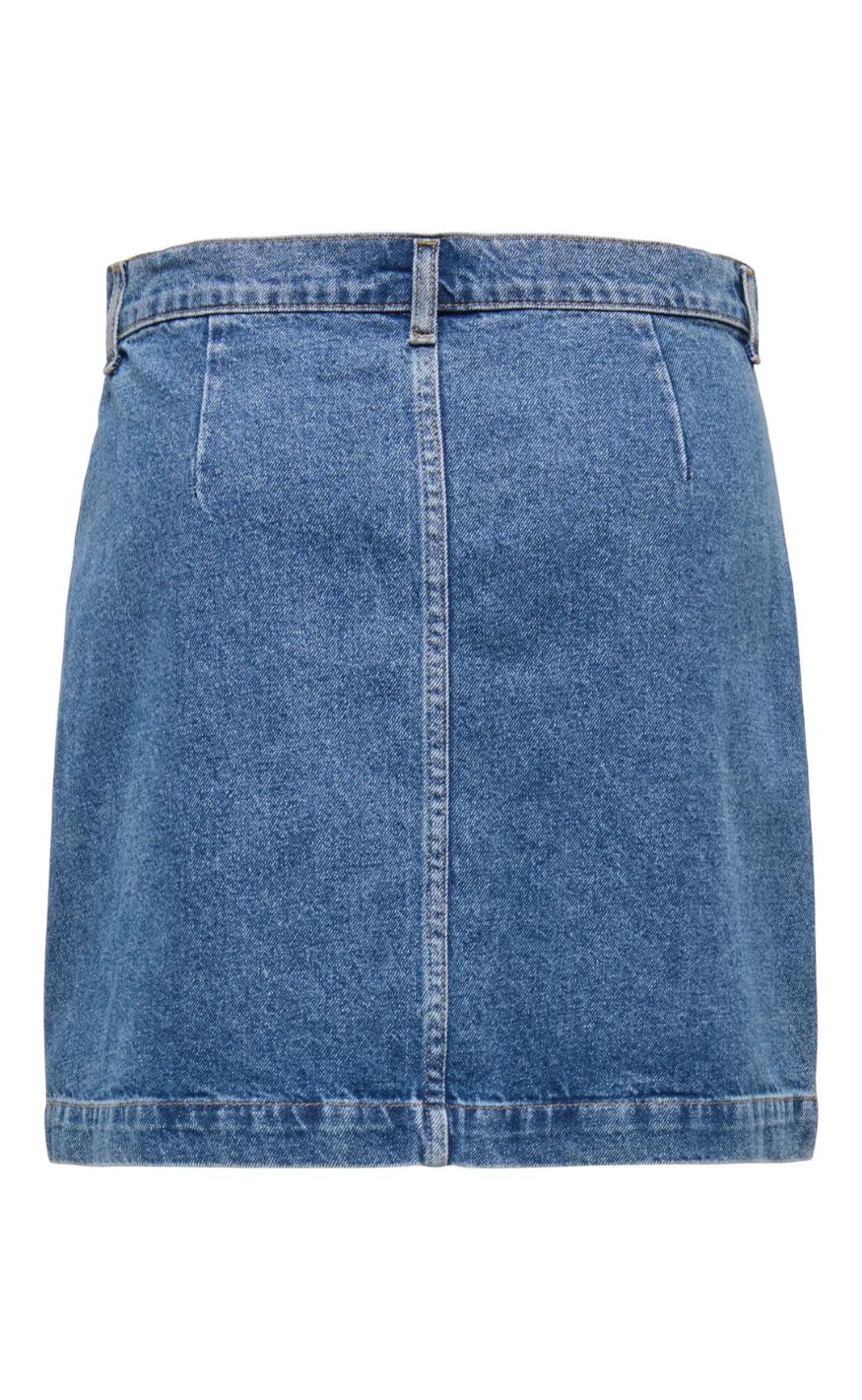 ONLY Skjørt - Amazing - Medium Blue Denim