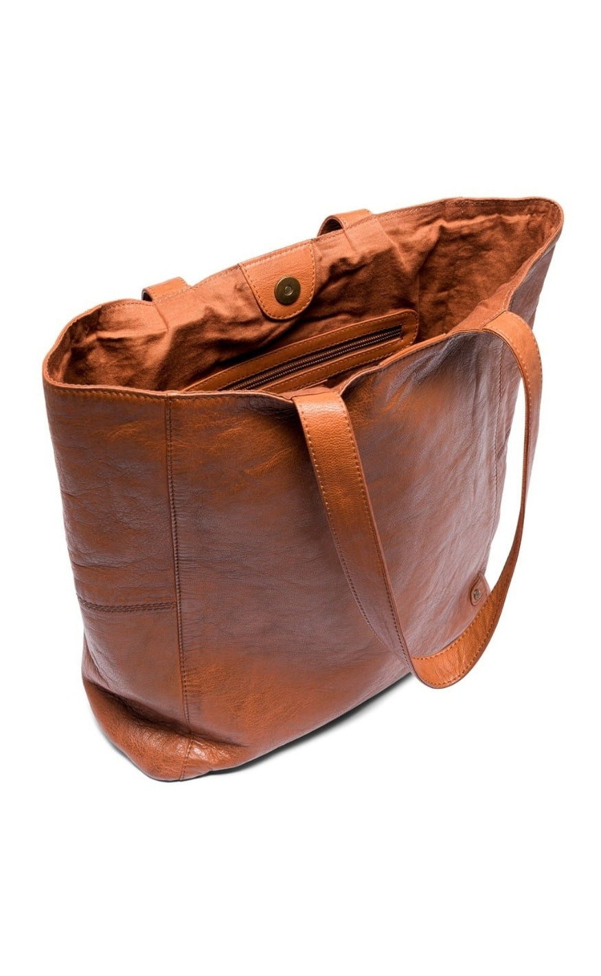 Depeche Veske - Powerfield Shopper - Cognac