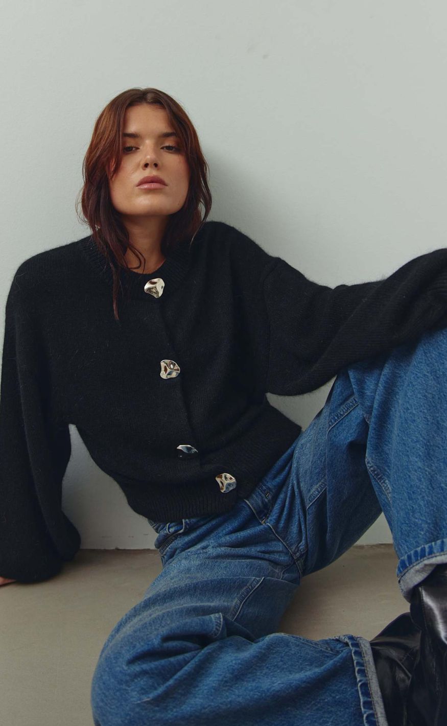Noella Cardigan - Miley - Black