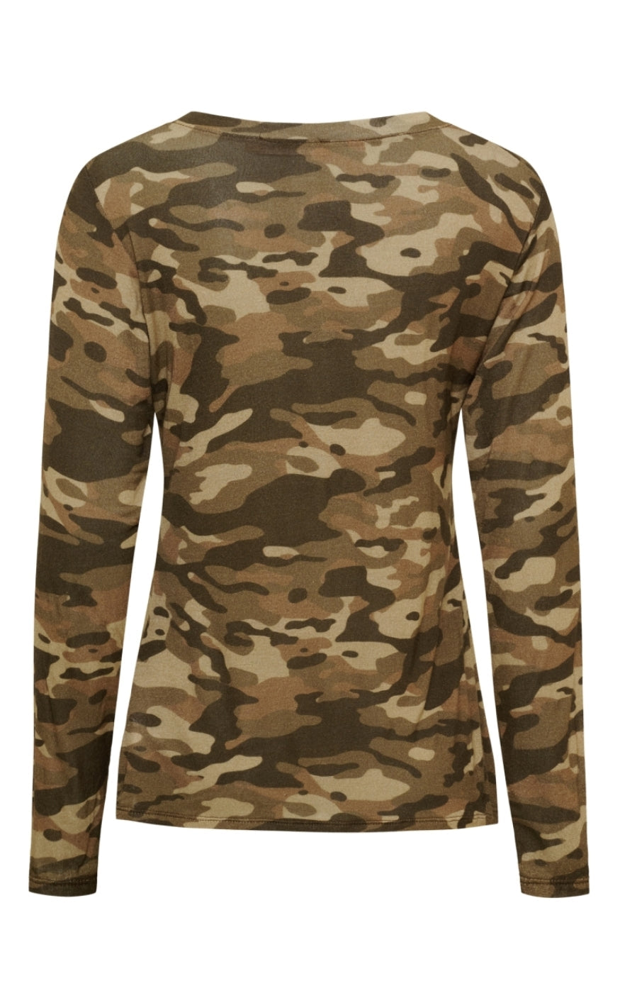 Marta Du Chateau Topp - Elissa - Camoflage7401tpk