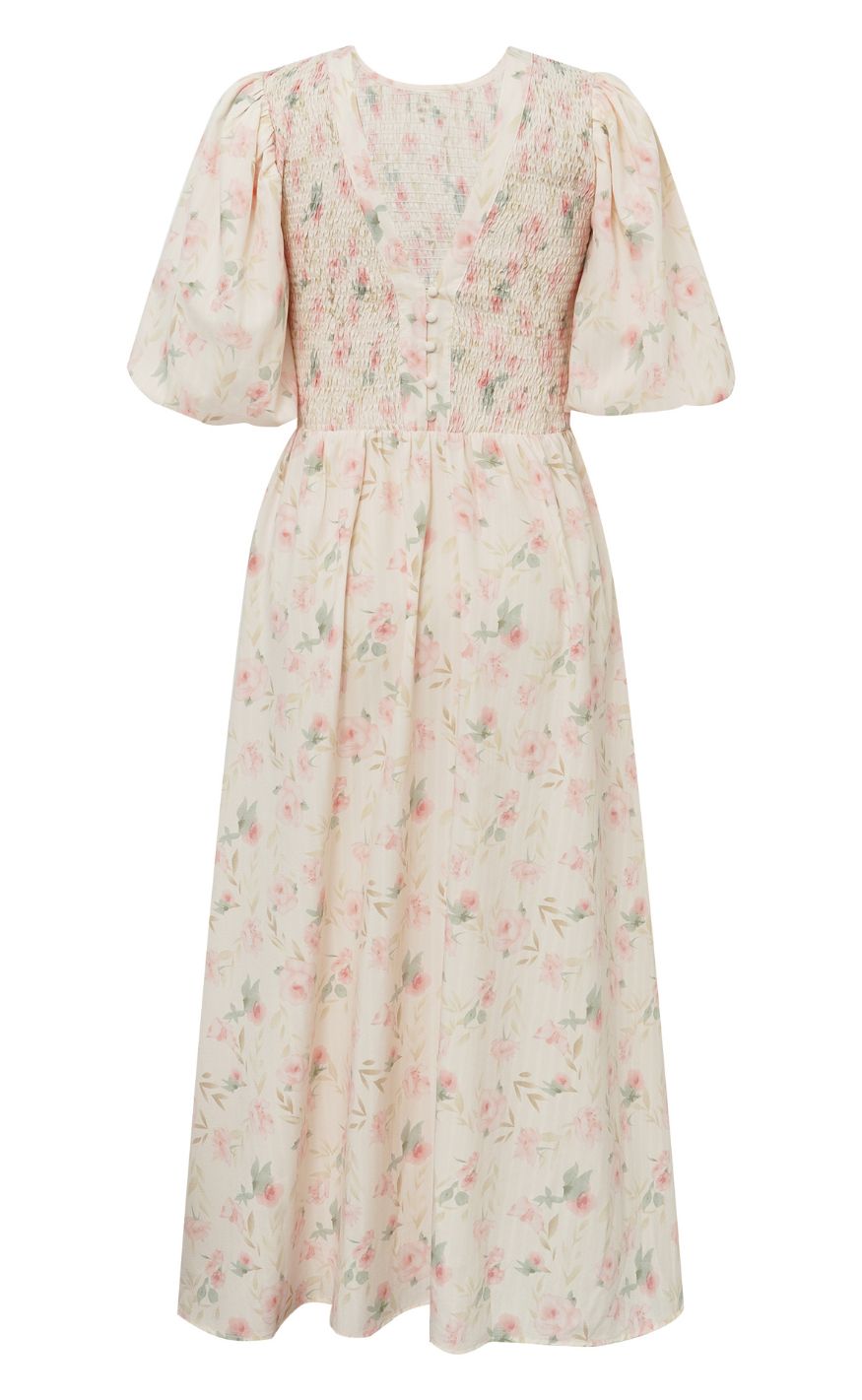 A-View Kjole - Tabita - Rose/Green