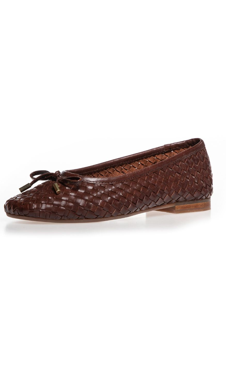 Copenhagen Shoes Ballerinaer - Lucie - Dk Brown