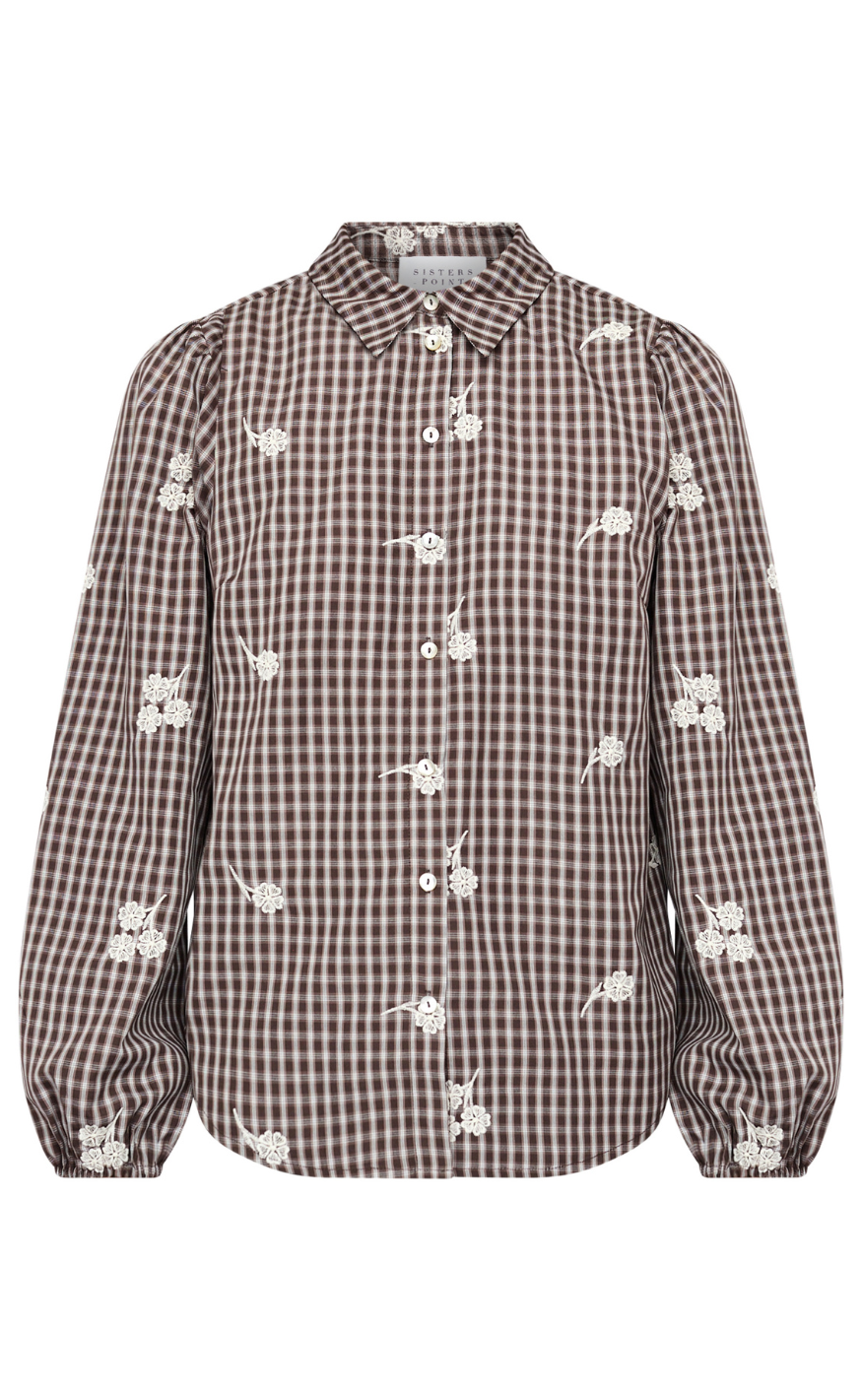 Sisters Point Skjorte - EBBEY-SH95 - Brown Check