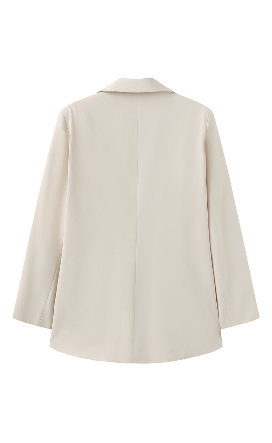 Luxzuz Blazer - Sussan - White Sand