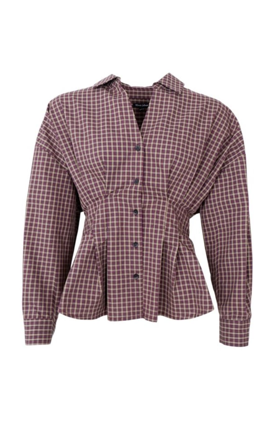 Black Colour Skjorte - Campbell Tailored - Plum