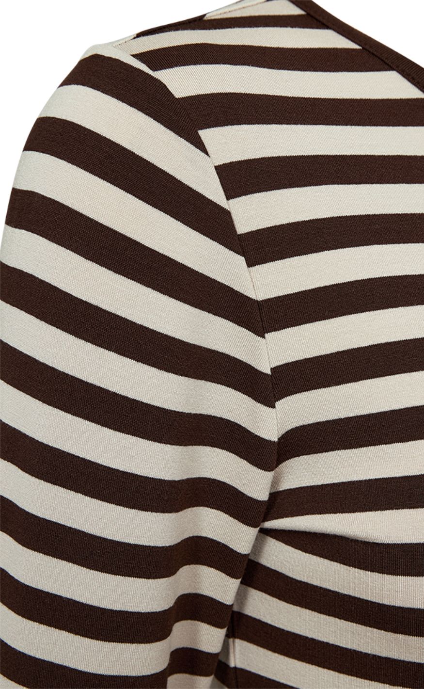 Freequent Bluse - Liana - Coffee Bean w. Moonbeam