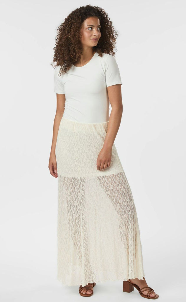 Neo Noir Skjørt - Mariya Lace - Off White